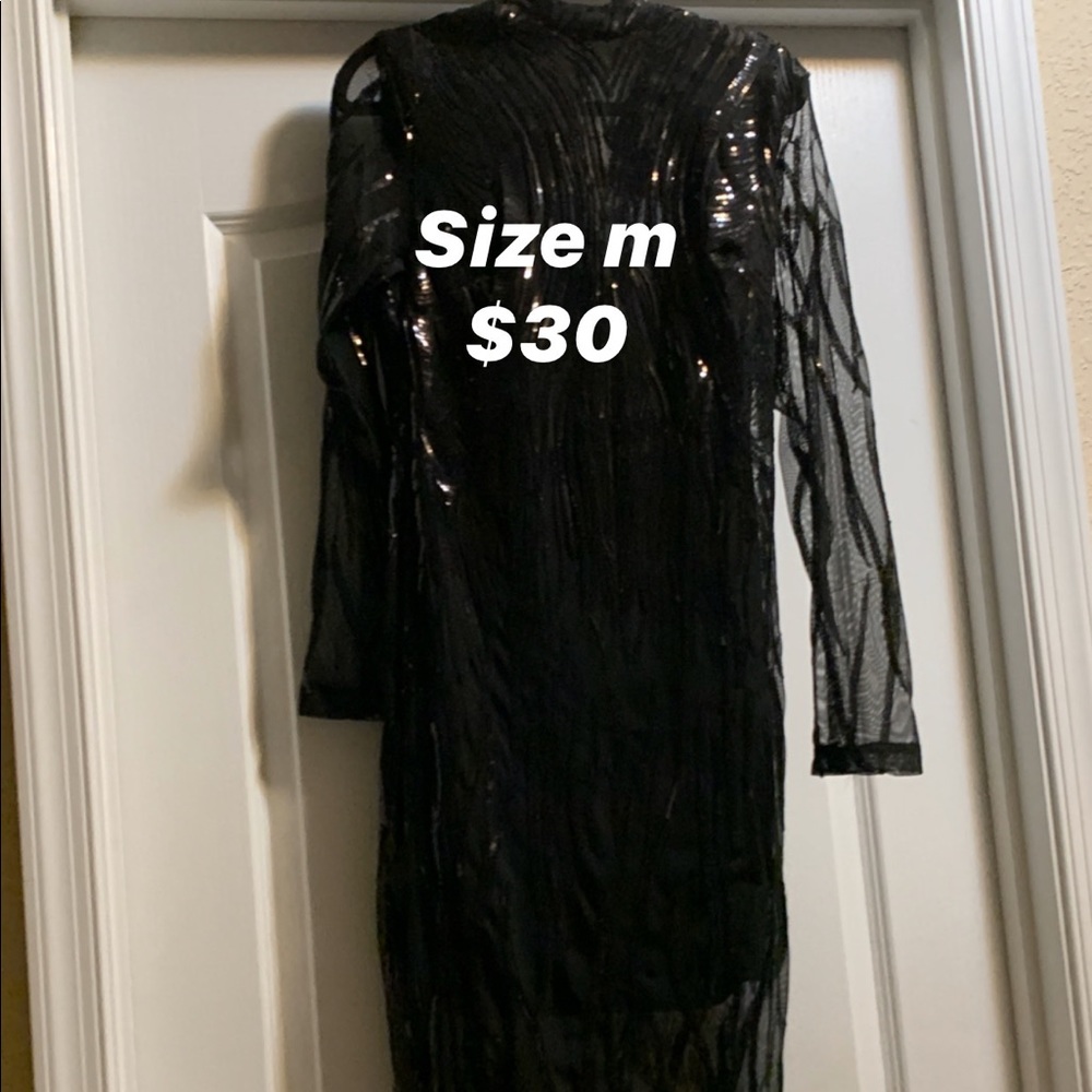 Brand New Black sequin dress